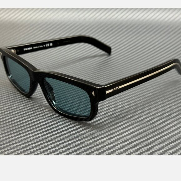 Prada Other - PRADA Black Blue Men's 57 mm Sunglasses
